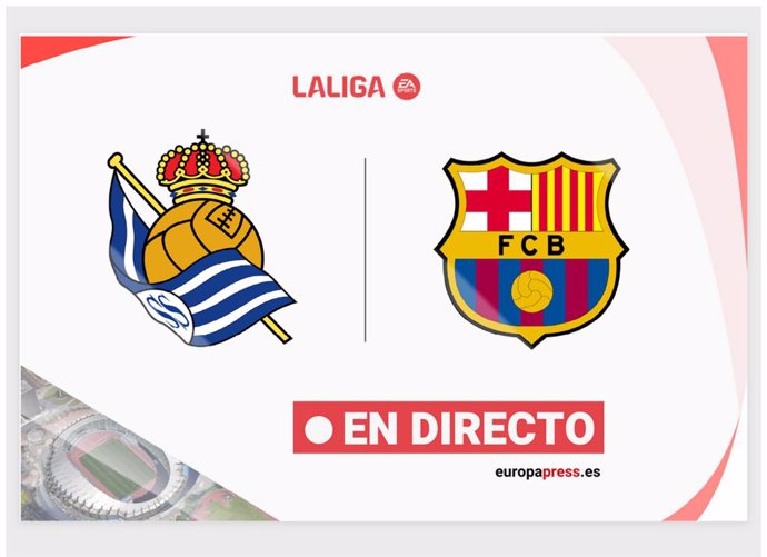 LaLiga EA Sports - Real Sociedad - Barcelona | En directo: resumen, goles y resultado hoy