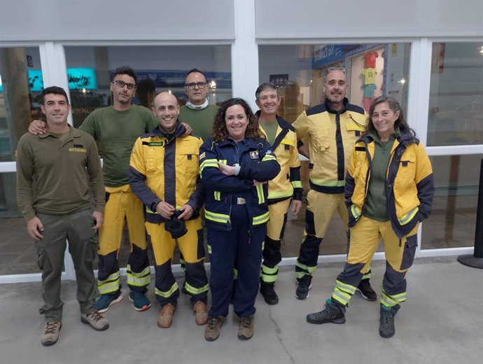 Baleares envía el tercer contingente de ayuda a Valencia.