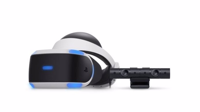 Archivo - El visor de realidad virtual PlayStation VR de Sony.