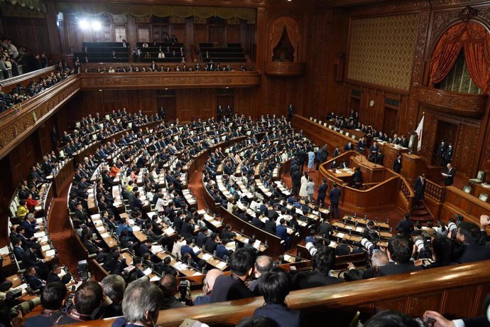 Imagen de archivo del Parlamento de Japón.