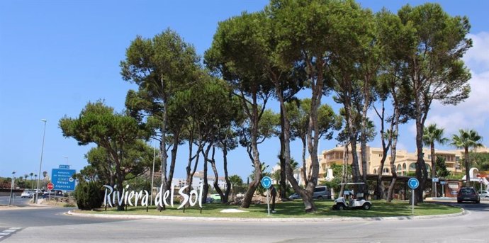 Zona de Riviera del Sol, en Mijas Costa.