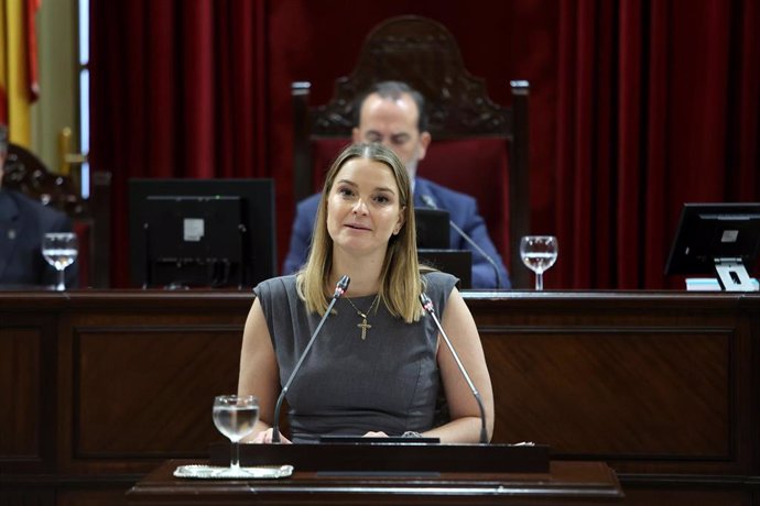 Archivo - La presidenta del Govern Balear, Marga Prohens.