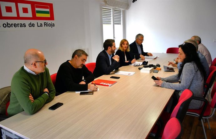 Reunión entre el PSOE y CC.OO