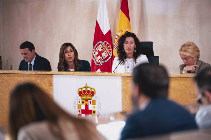 Pleno ordinario del Ayuntamiento de Almería.