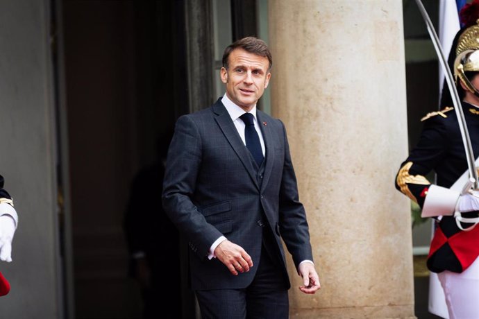 Emmanuel Macron, presidente de Francia