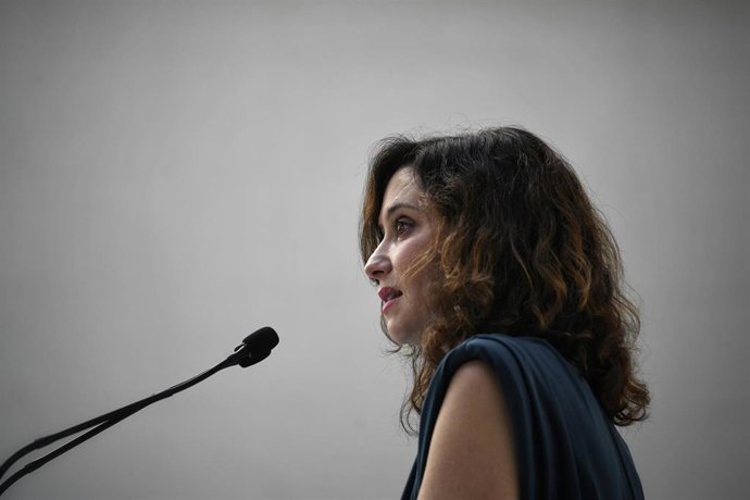 La presidenta de la Comunidad de Madrid, Isabel Díaz Ayuso. Archivo.