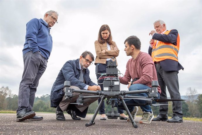 Proyecto de drones de Telespazio y Xunta