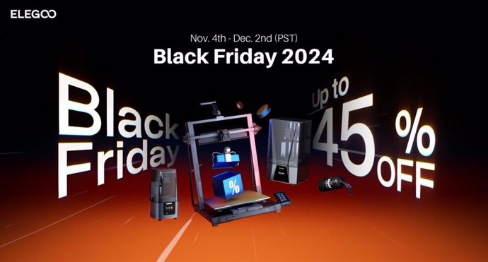 Elegoo has kicked off its much-anticipated Black Friday sale, running from November 4 to December 2, 2024 (PST).