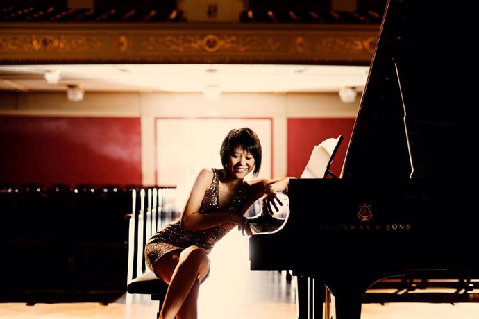 Archivo - La pianista Yuja Wang recala en Sevilla