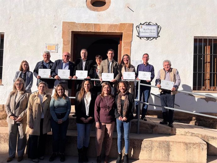 Acto de reconocimiento a ayuntamiento y dinamizadores de centros Guadalinfo.