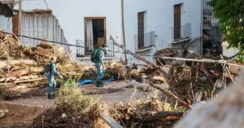 La Guardia Civil neutraliza tres artefactos de la Guerra Civil localizados tras movimientos de tierra por la DANA