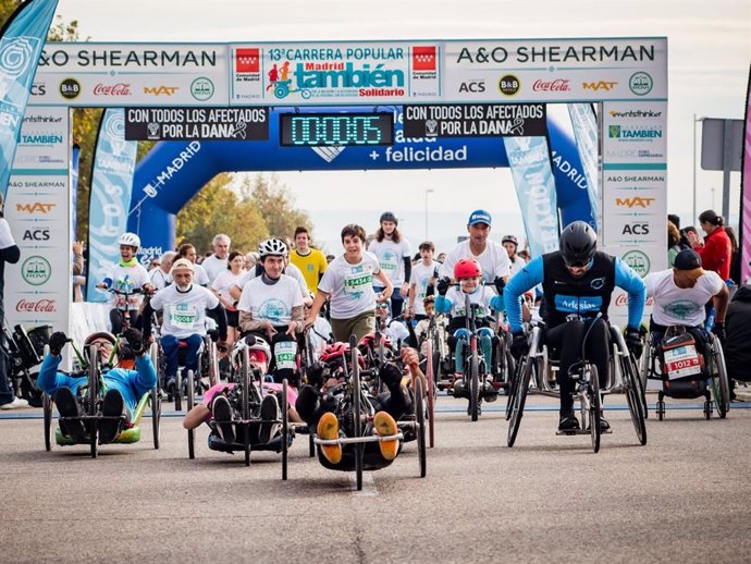 Imagen de la 13ª Carrera Popular Madrid También Solidario