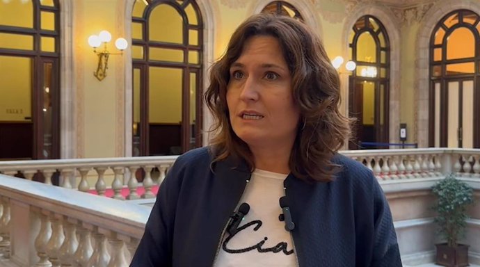 La diputada de ERC en el Parlament y exvicepresidenta de la Generalitat, Laura Vilagrà, en la Cámara catalana, a 11 de noviembre de 2024