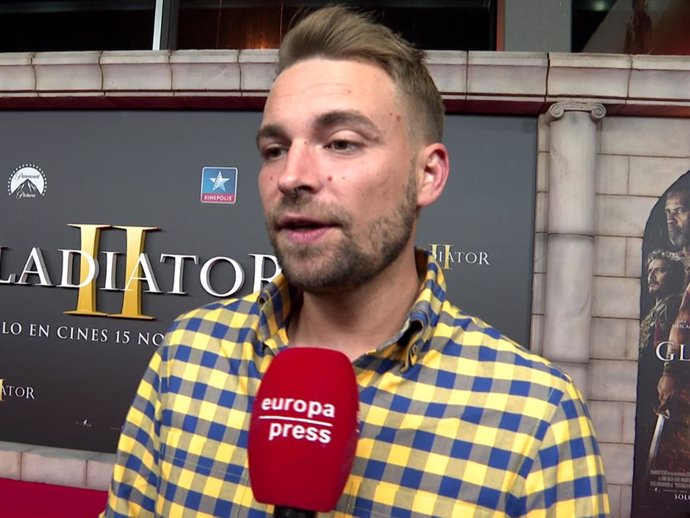 José María Almoguera en el estreno de 'Gladiator II'