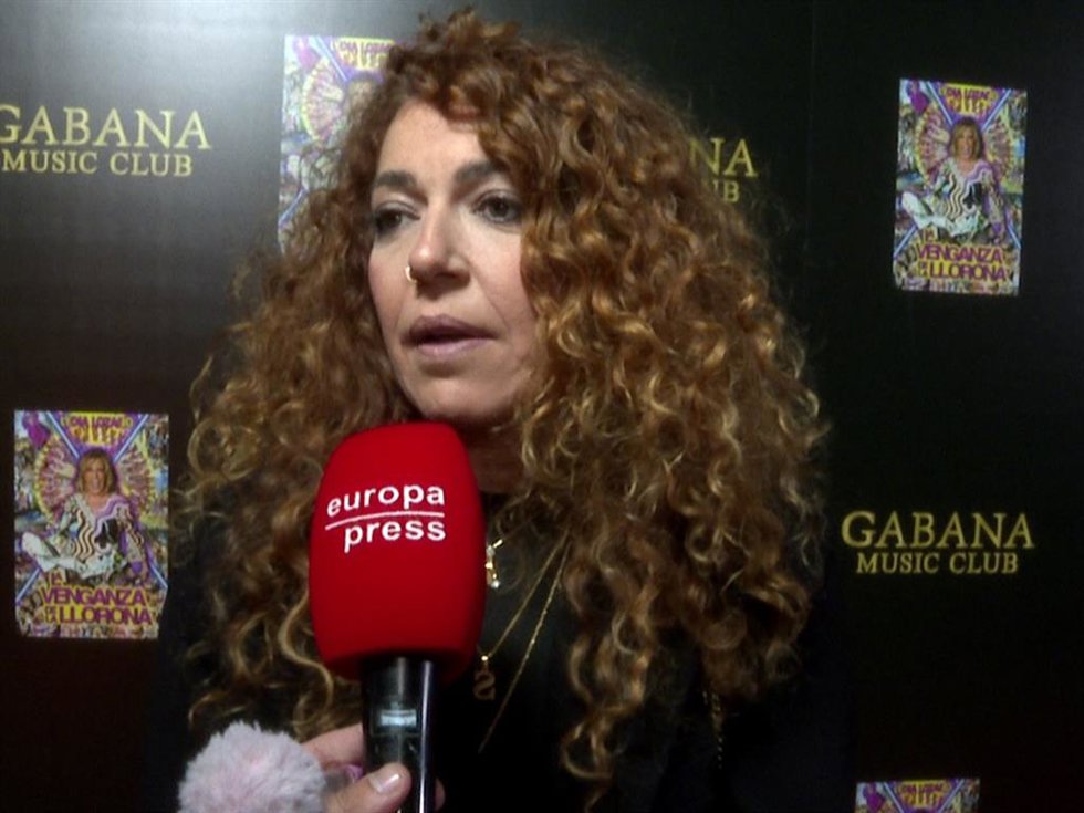 Sofía Cristo en la presentación del libro de Lydia Lozano, 'La venganza de la llorona'