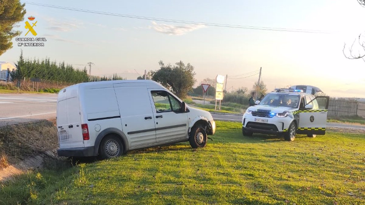 Investigado tras sufrir un accidente en Alfaro un conductor que superaba tres veces la tasa de alcoholemia