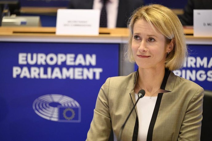 Comparecencia de la exprimera ministra estonia Kaja Kallas en el Parlamento Europeo