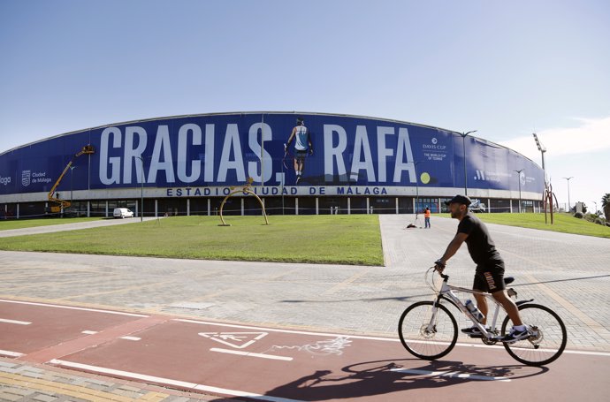 Málaga y la Costa del Sol lanzan una campaña para despedir a Nadal con el ‘gracias’ más grande jamás escrito por elegir la ciudad para coronar su carrera