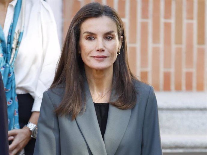 La reina Letizia recibe en audiencia a una representación de "Code.Org" en el Palacio de La Zarzuela