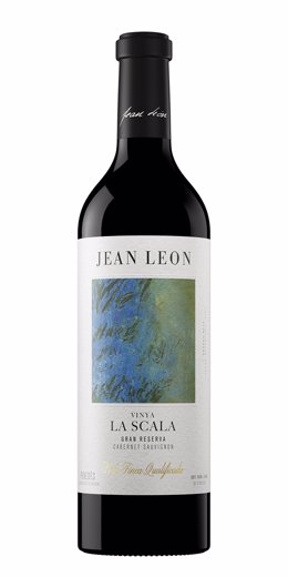 Archivo - Botella de la añada de 2017 del vino Vinya La Scala Cabernet Sauvignon Gran Reserva (DO Penedès), elaborado por la bodega Jean Leon