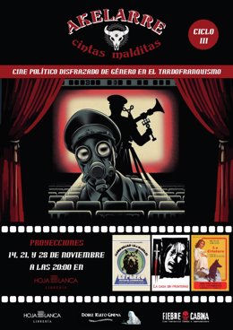 El cinefórum 'Akelarre: Cintas malditas' comienza este jueves su último ciclo del año en la librería Hojablanca de Toled