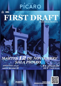 El dúo francés First Draft actúa este martes en la toledana Sala Pícaro