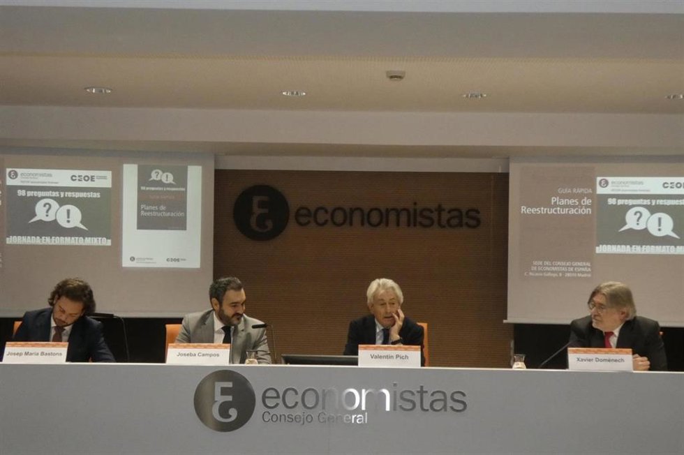 Josep María Bastons, José María Campos, Valentín Pich Y Xavier Domnech