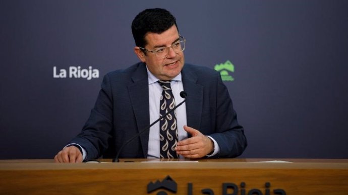 El portavoz del Gobierno riojano, Alfonso Domínguez