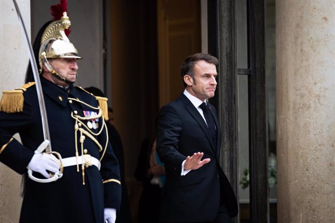 Emmanuel Macron, presidente de Francia