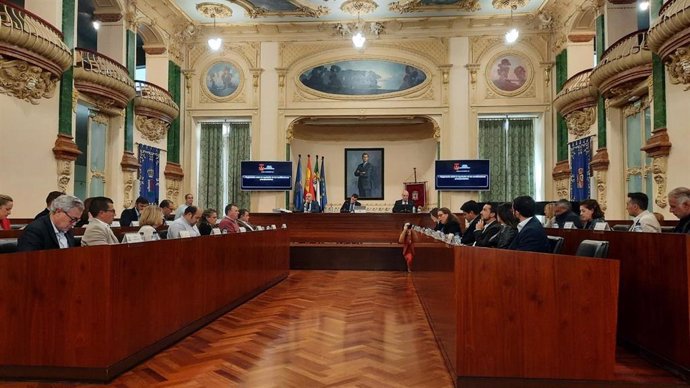 Pleno de presupuestos en la Diputación de Badajoz