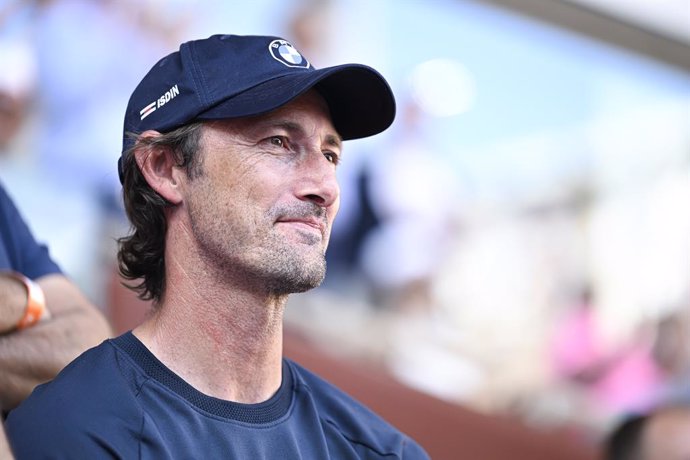 Archivo - Juan Carlos Ferrero coach of Carlos Alcaraz during the French Open, Grand Slam tennis tournament on June 4, 2023 at Roland Garros stadium in Paris, France. Photo Victor Joly / DPPI