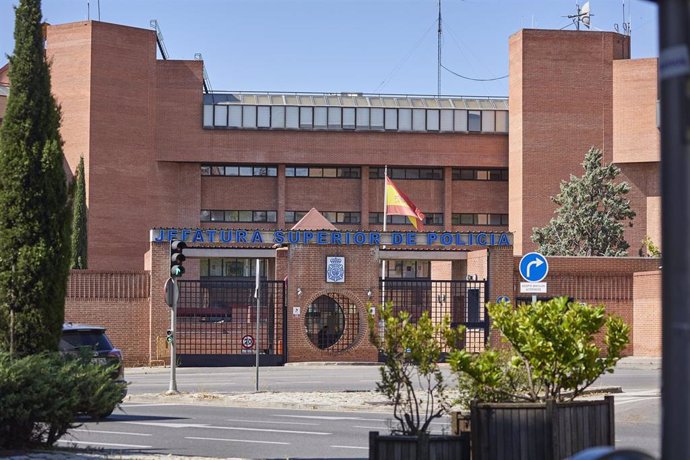 Archivo - Fachada de la Jefatura Superior de Policía de Madrid