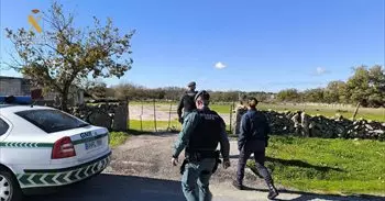 La Guardia Civil y la GNR realizan ensayos sobre desapariciones en la zona fronteriza de Salamanca