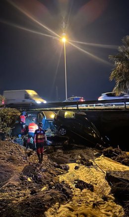 Rescate junto a la rambla de la Culebra de Vícar (Almería).