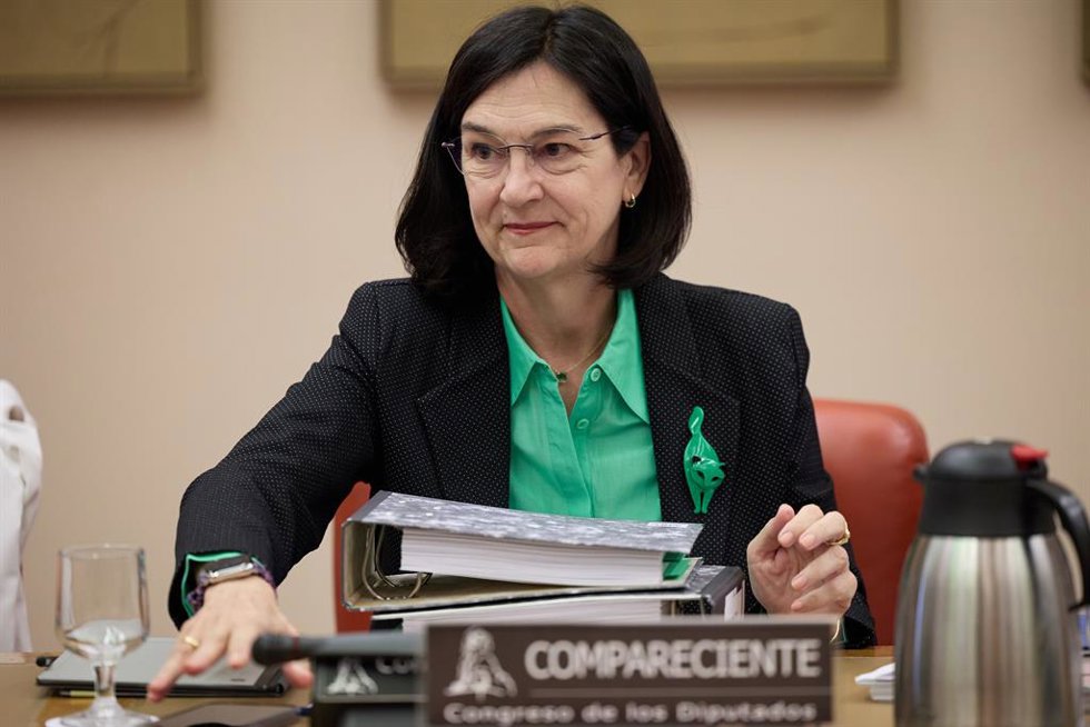 Archivo - La presidenta de la Comisión Nacional de los Mercados y Competencia (CNMC), Cani Fernández, comparece en la Comisión de Economía, Comercio y Transformación Digital, en el Congreso de los Diputados, a 19 de septiembre de 2024, en Madrid (España