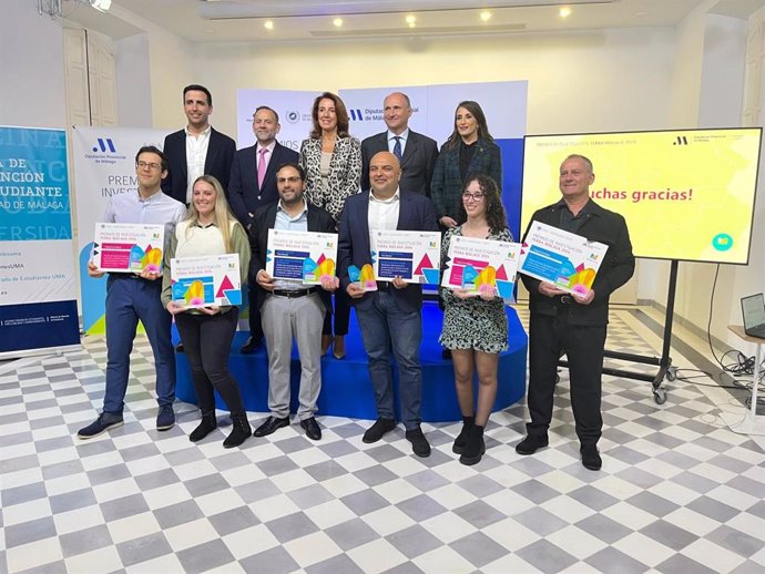 Entrega de los reconocimiento de la tercera edición de los Premios Terra Málaga.