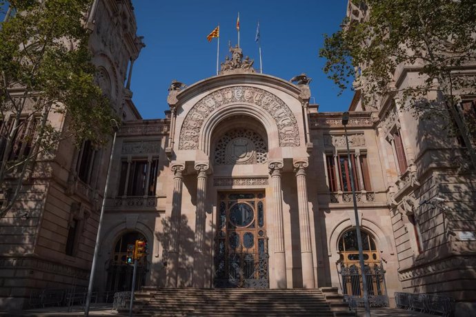 Archivo - Fachada del Tribunal Superior de Justicia de Catalunya (TSJC)