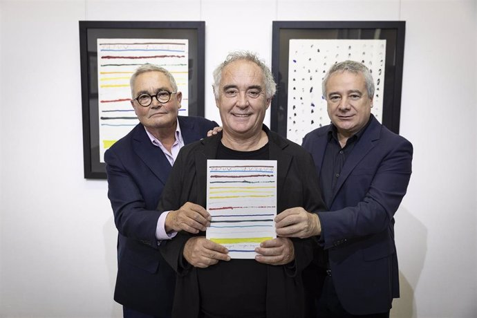 Siscu Baiges, Ferran Adrià y Quim Vila