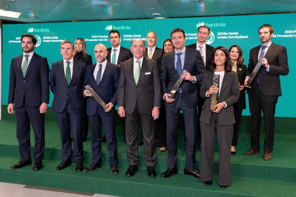 Entrega del Premio Mejor Proveedor del Año 2024 de Iberdrola a Eiffage.