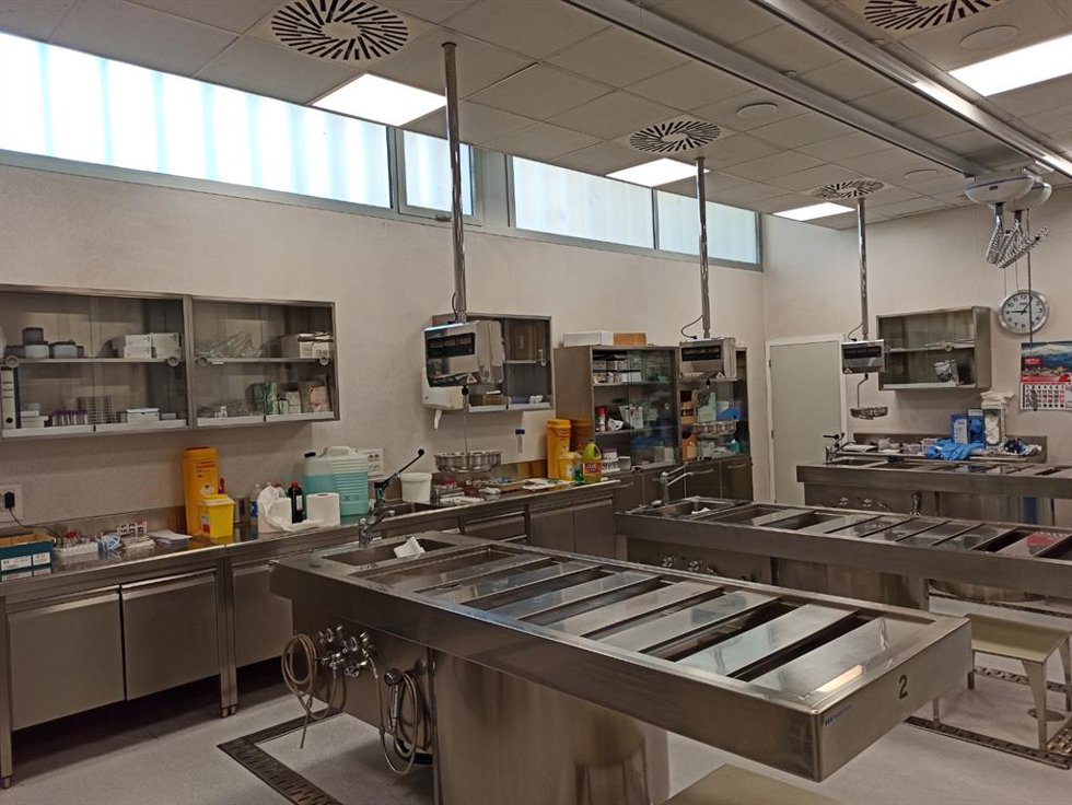 Archivo - Instalaciones de un Instituto de Medicina Legal y Ciencias Forenses.
