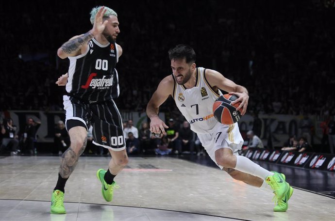 Archivo - Facundo Campazzo, en un partido del Real Madrid.