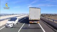 La Guardia Civil ha investigado a un septuagenario por conducir en sentido contrario por la A-12