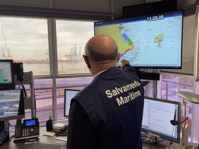 Centro de control de Salvamento Marítimo en el Puerto