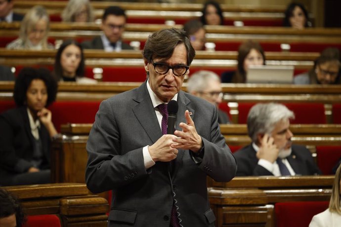 El president de la Generalitat, Salvador Illa