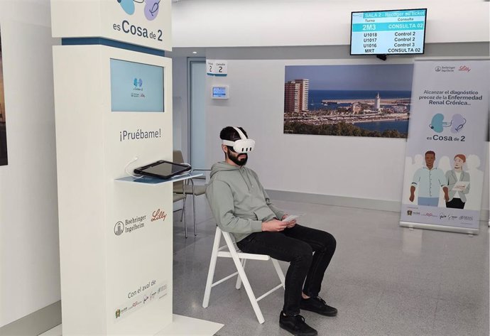 El hospital Quirónsalud Málaga toma parte en una campaña que se desarrolla mediante realidad virtual que tiene como objetivo dar a conocer entre la población en general, pacientes y su entorno más próximo la enfermedad renal crónica (ERC).