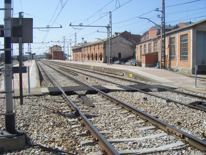 Estación de tren de Astorga (León).