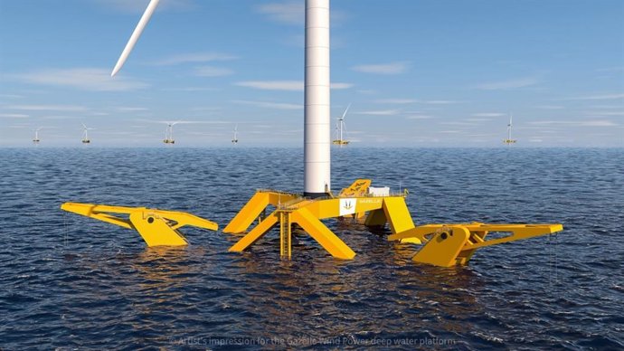 Gazelle Wind Power logra financiación por 11,4 millones para proyecto piloto de eólica flotante en Portugal