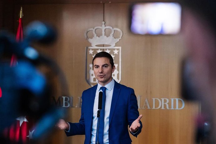 Archivo - El portavoz del PSOE en la Asamblea, Juan Lobato. Archivo.