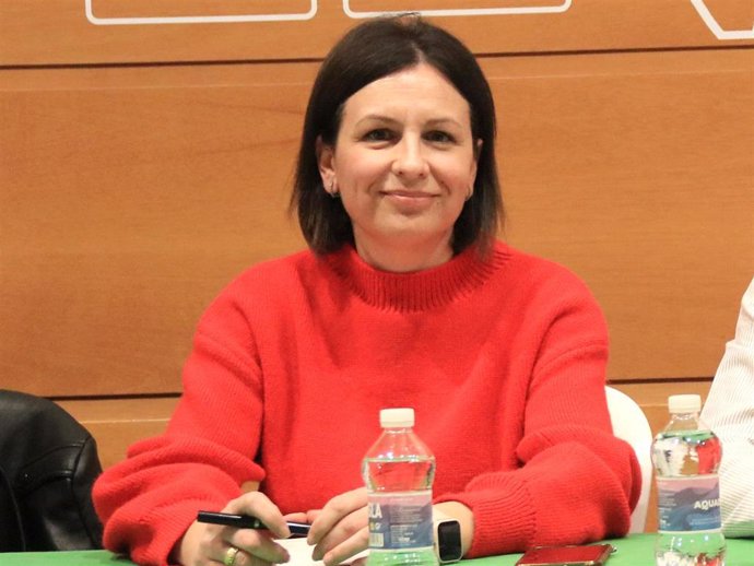 La secretaria de Organización del PSOE de Jaén, Isabel Uceda.