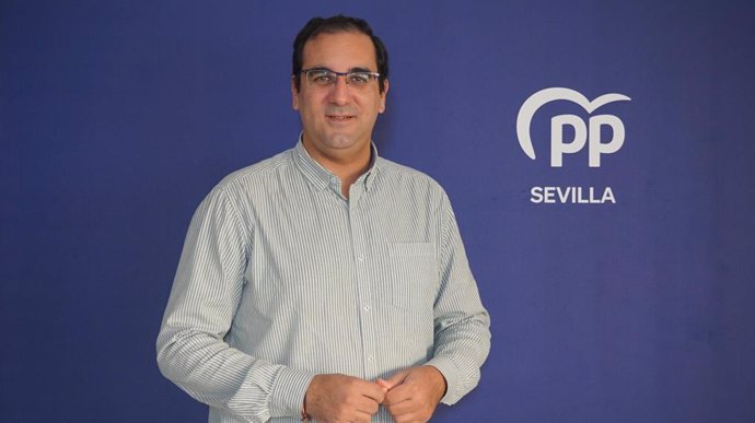 El portavoz del PP en la Diputación de Sevilla, Martín Torres.